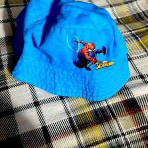 FREE WITH PURCHASE.  Spiderman bucket hat